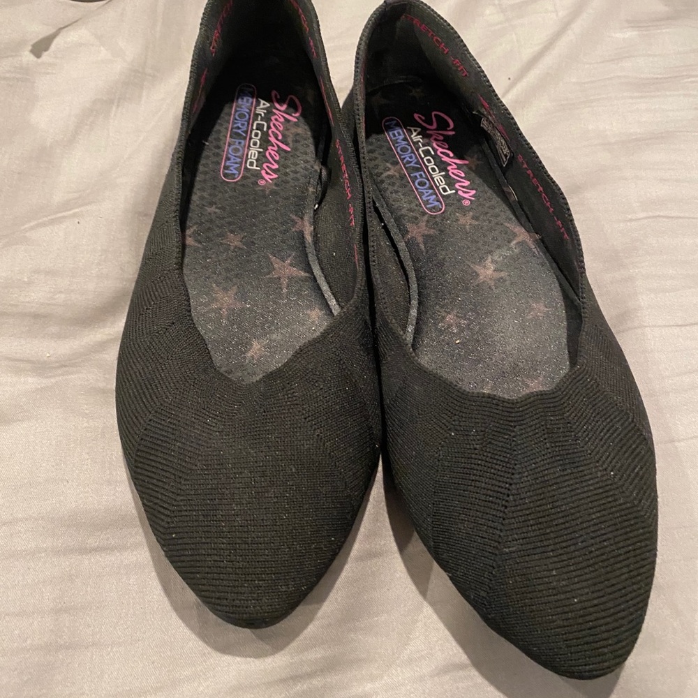 Black flats